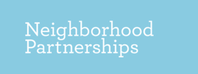 Neighborhood Partnerships